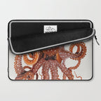 White Spotted Octopus Laptop Sleeve Gallery Image 2
