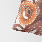 White Spotted Octopus Pillow Sham Gallery Image 4