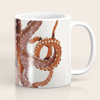 White Spotted Octopus Coffee Mug Gallery Image 1