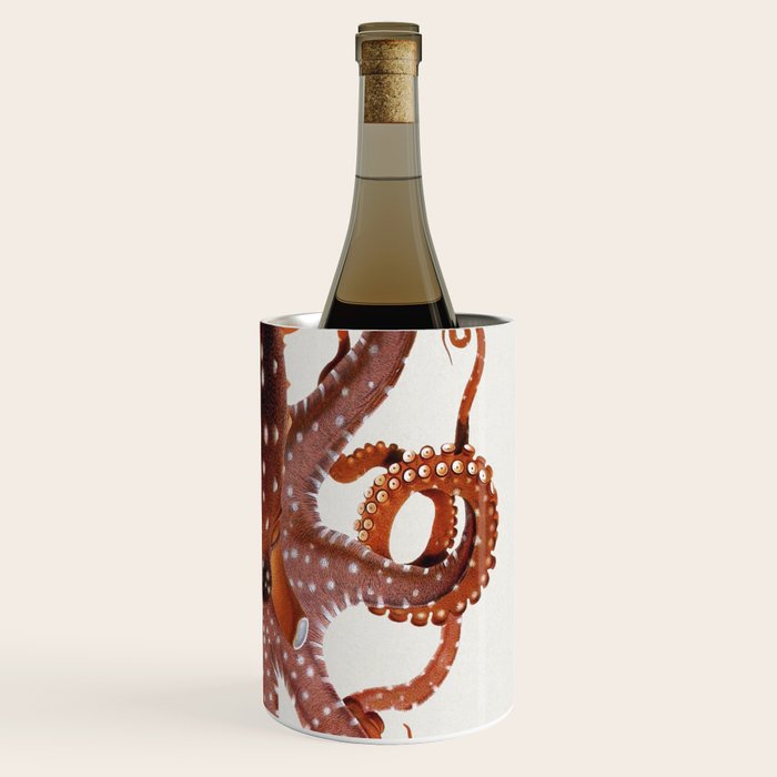 White Spotted Octopus Wine Chiller Gallery Image 3