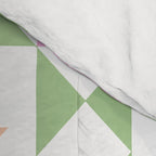 Pastel Star Quilt Pattern Comforter Gallery Image 4