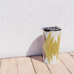 Bold Geometric Triangles III Travel Mug Gallery Image 4