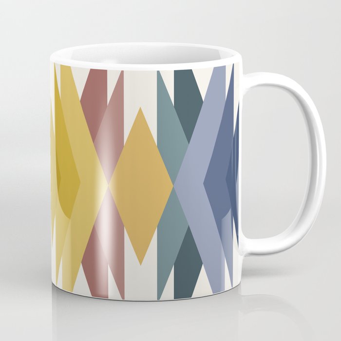 Bold Geometric Triangles III Coffee Mug Gallery Image 1