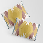 Bold Geometric Triangles III Pillow Sham Gallery Image 3