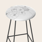 Field Wildflowers Line Stool Gallery Image 2