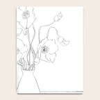 Field Wildflowers Line Notebook Gallery Image 4