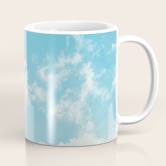 Perfect Blue Summer Sky Nature Photography Coffee Mug Gallery Image 1