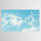 Perfect Blue Summer Sky Nature Photography Tablecloth Gallery Image 2