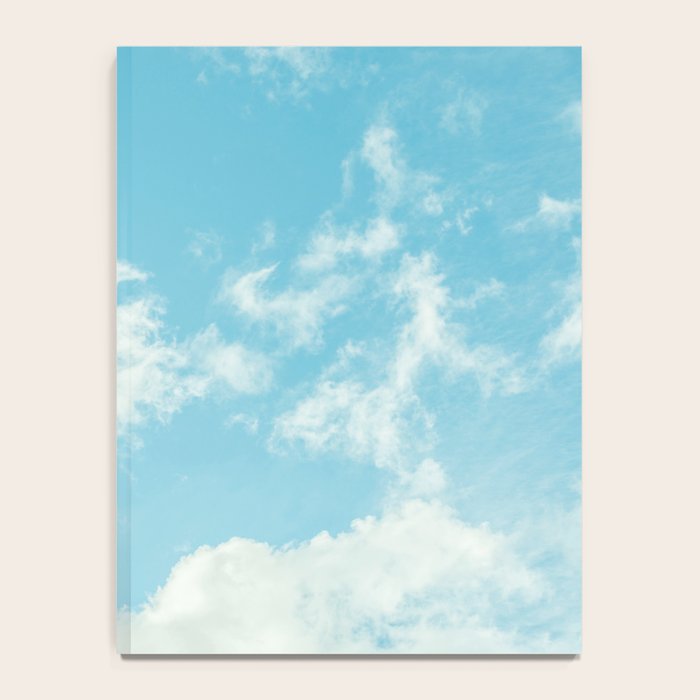 Perfect Blue Summer Sky Nature Photography Notebook Gallery Image 4
