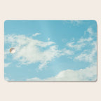 Perfect Blue Summer Sky Nature Photography Cutting Board Gallery Image 1