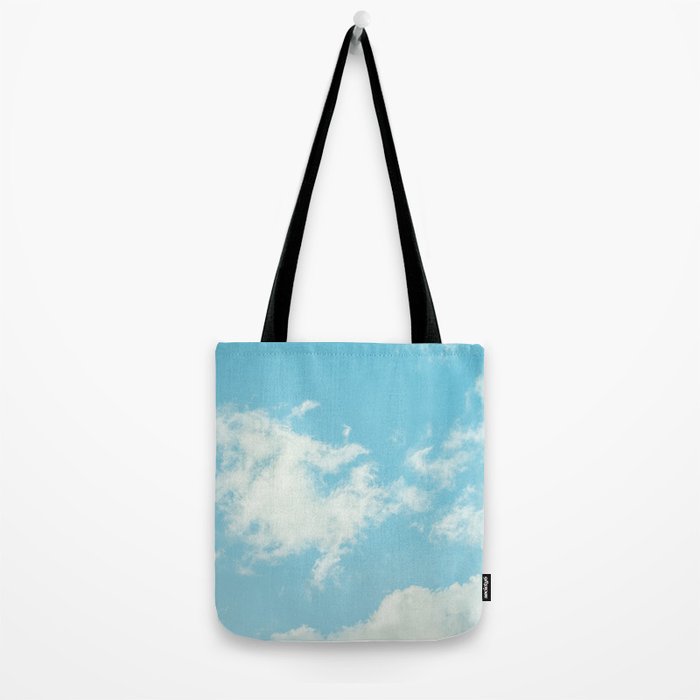 Perfect Blue Summer Sky Nature Photography Tote Bag Gallery Image 2