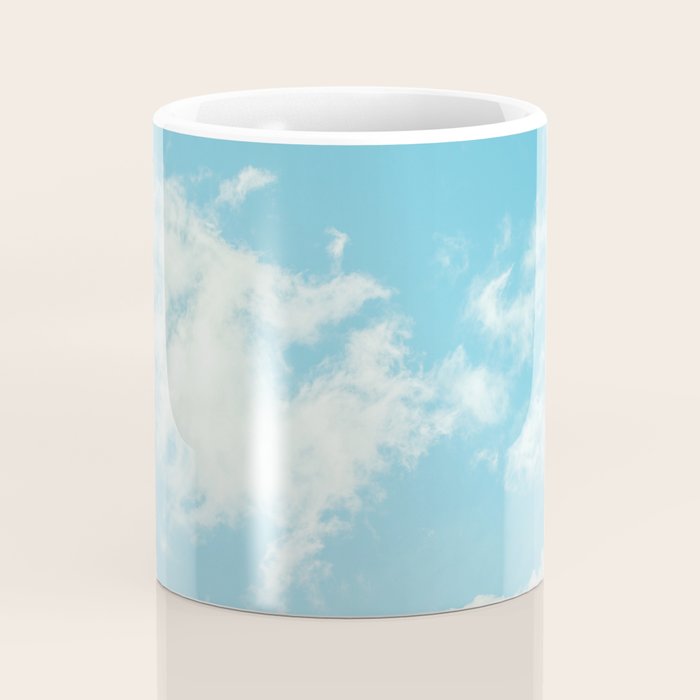 Perfect Blue Summer Sky Nature Photography Coffee Mug Gallery Image 4
