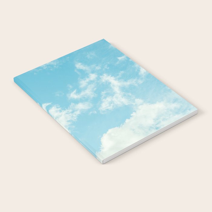 Perfect Blue Summer Sky Nature Photography Notebook Gallery Image 2