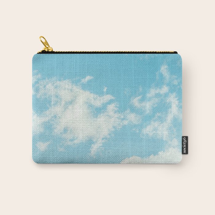 Perfect Blue Summer Sky Nature Photography Carry All Pouch Gallery Image 1