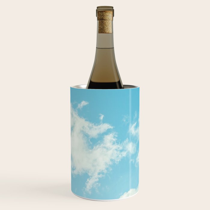 Perfect Blue Summer Sky Nature Photography Wine Chiller Gallery Image 1