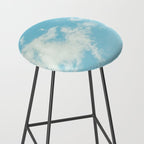 Perfect Blue Summer Sky Nature Photography Stool Gallery Image 2