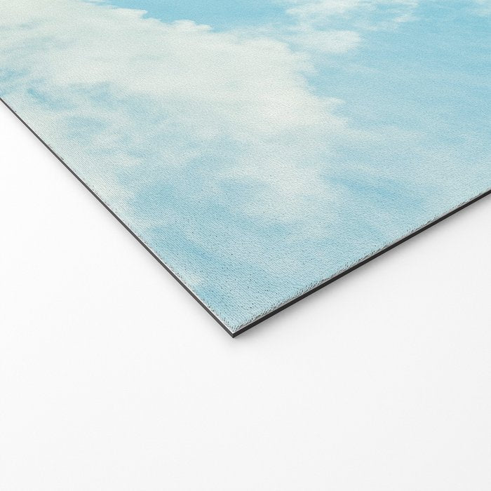 Perfect Blue Summer Sky Nature Photography Welcome Mat Gallery Image 2