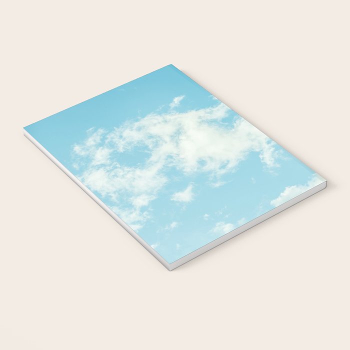 Perfect Blue Summer Sky Nature Photography Notebook Gallery Image 3