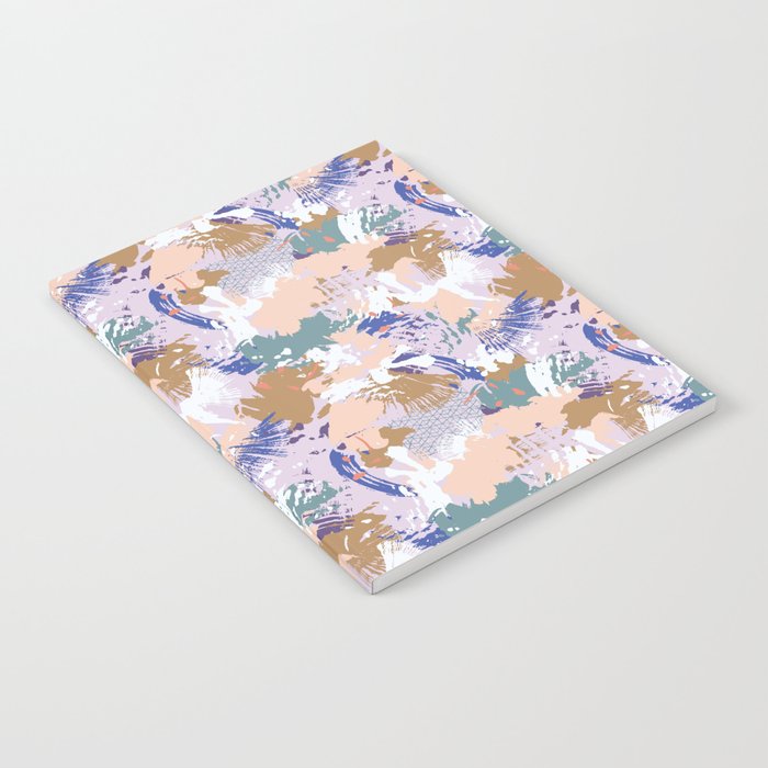 Abstract brush stroke madness Notebook Gallery Image 1
