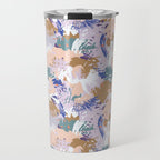 Abstract brush stroke madness Travel Mug Gallery Image 1