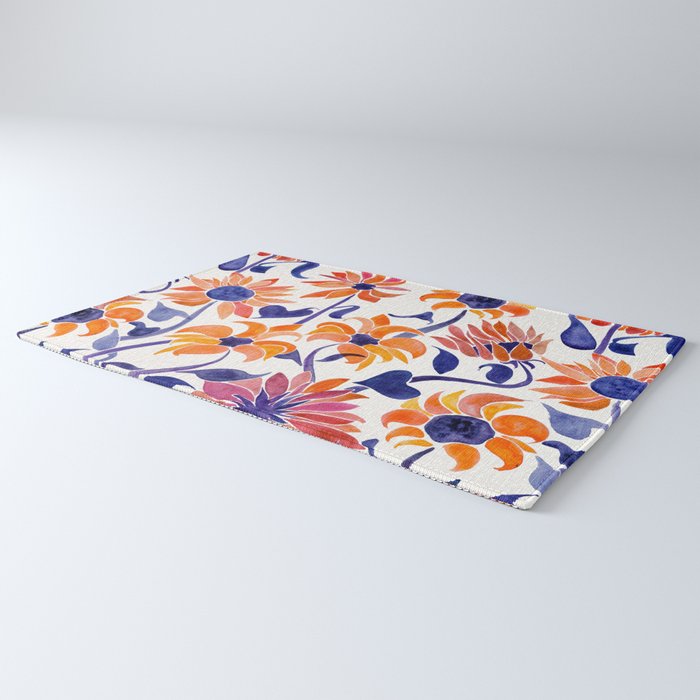 Sunflowers - Sunset Palette Rug Gallery Image 3
