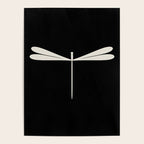 Dragonfly Pattern VII Black Poster Gallery Image 4