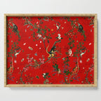 Monkey World Red Serving Tray Gallery Image 1