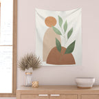 Abstract Rock Geometry 05 Wall Tapestry Gallery Image 2