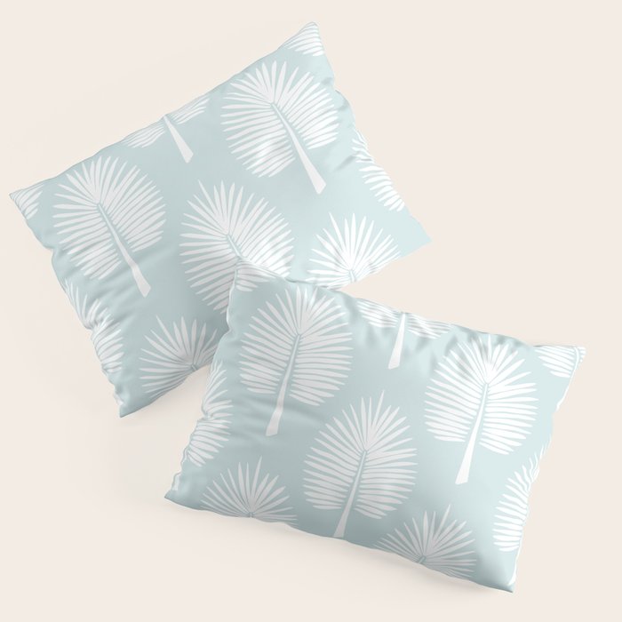 Wide Palm | Open Sky Pillow Sham Gallery Image 3