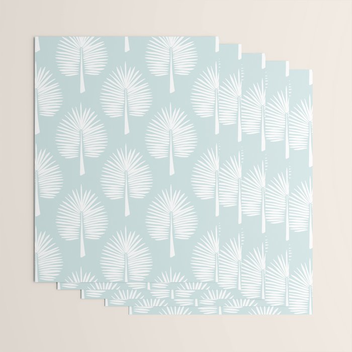 Wide Palm | Open Sky Wrapping Paper Gallery Image 3