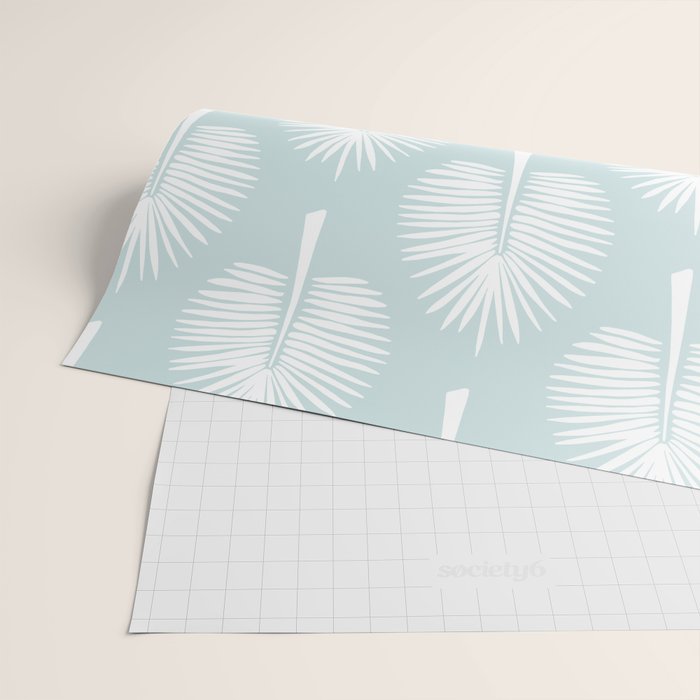 Wide Palm | Open Sky Wrapping Paper Gallery Image 2