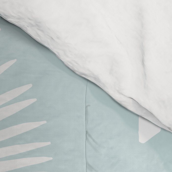 Wide Palm | Open Sky Comforter Gallery Image 4