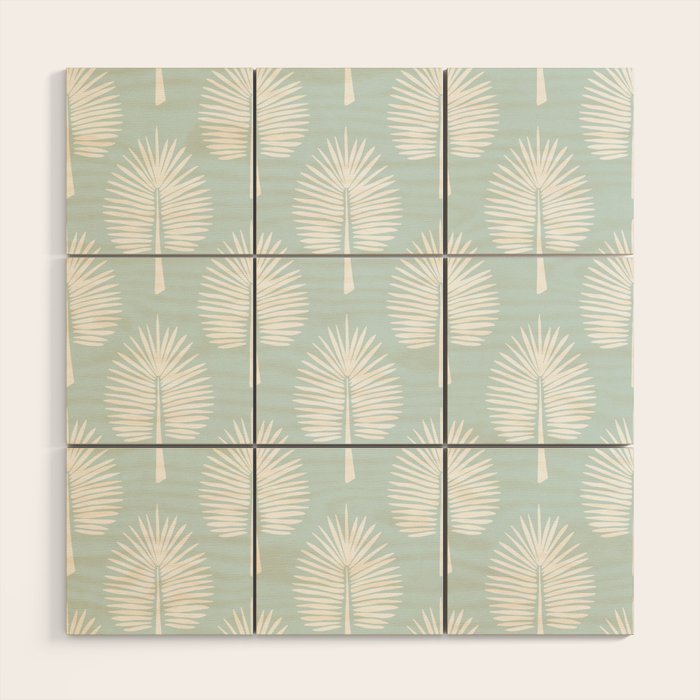 Wide Palm | Open Sky Wood Wall Art Gallery Image 1