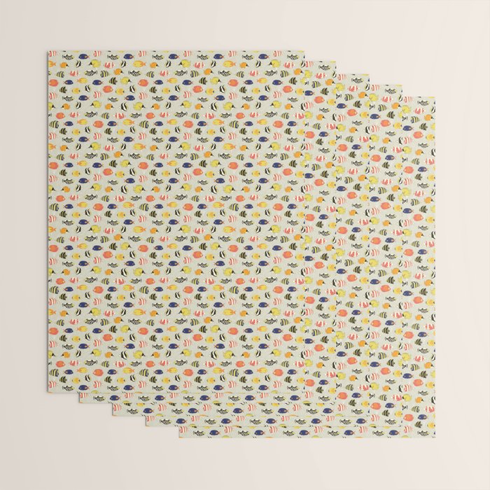 Tropical Reef Fish Wrapping Paper Gallery Image 3