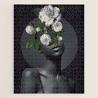 WOMAN WITH FLOWERS 17 Jigsaw Puzzle Gallery Image 1