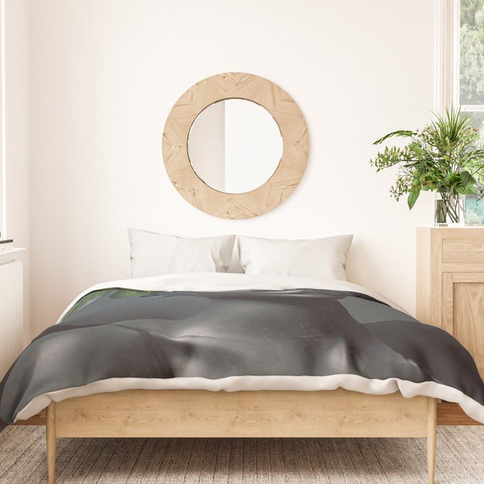 WOMAN WITH FLOWERS 17 Duvet Cover Gallery Image 3