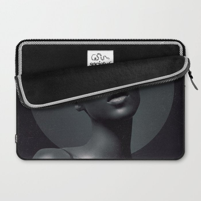 WOMAN WITH FLOWERS 17 Laptop Sleeve Gallery Image 2