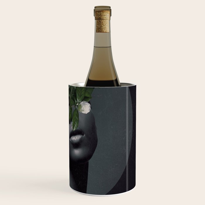 WOMAN WITH FLOWERS 17 Wine Chiller Gallery Image 3