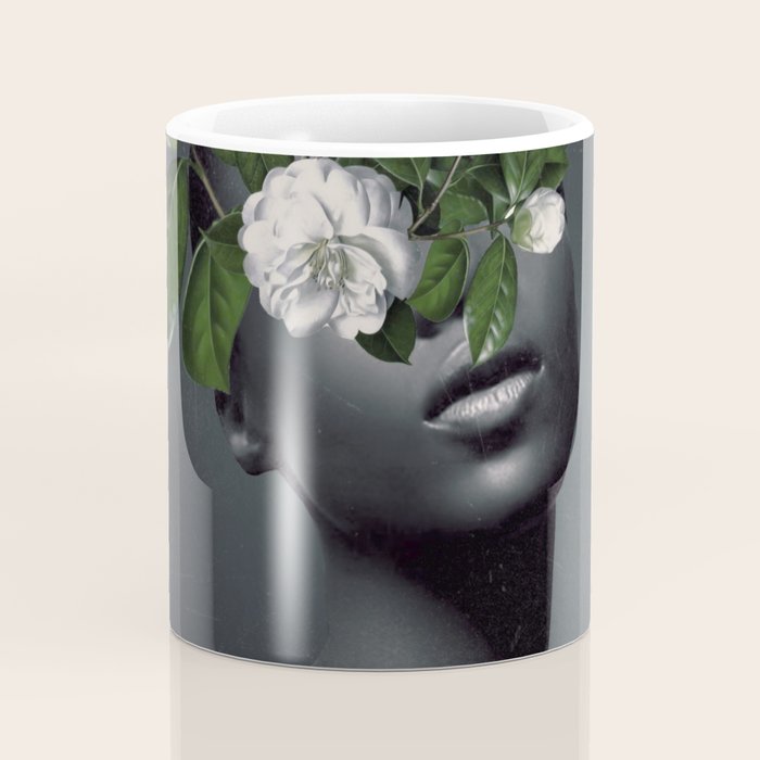 WOMAN WITH FLOWERS 17 Coffee Mug Gallery Image 4