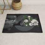 WOMAN WITH FLOWERS 17 Rug Gallery Image 1