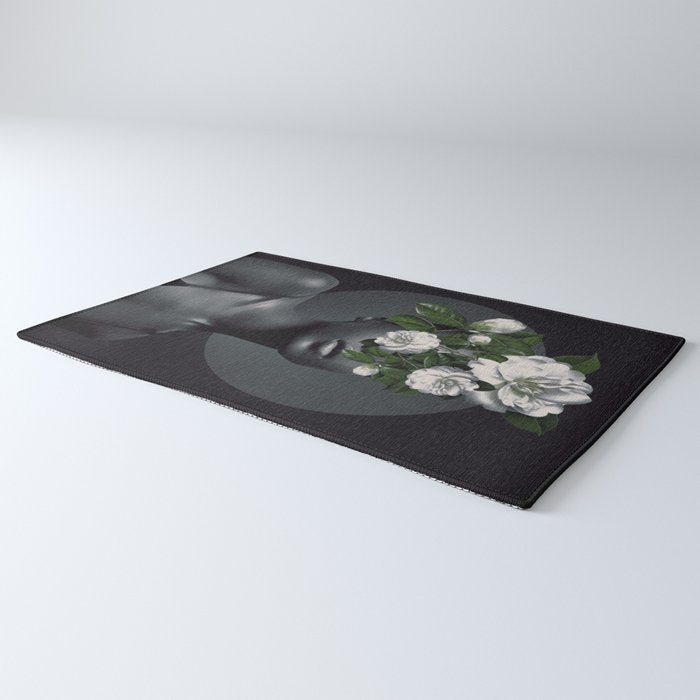 WOMAN WITH FLOWERS 17 Rug Gallery Image 3