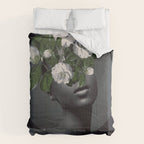 WOMAN WITH FLOWERS 17 Comforter Gallery Image 6