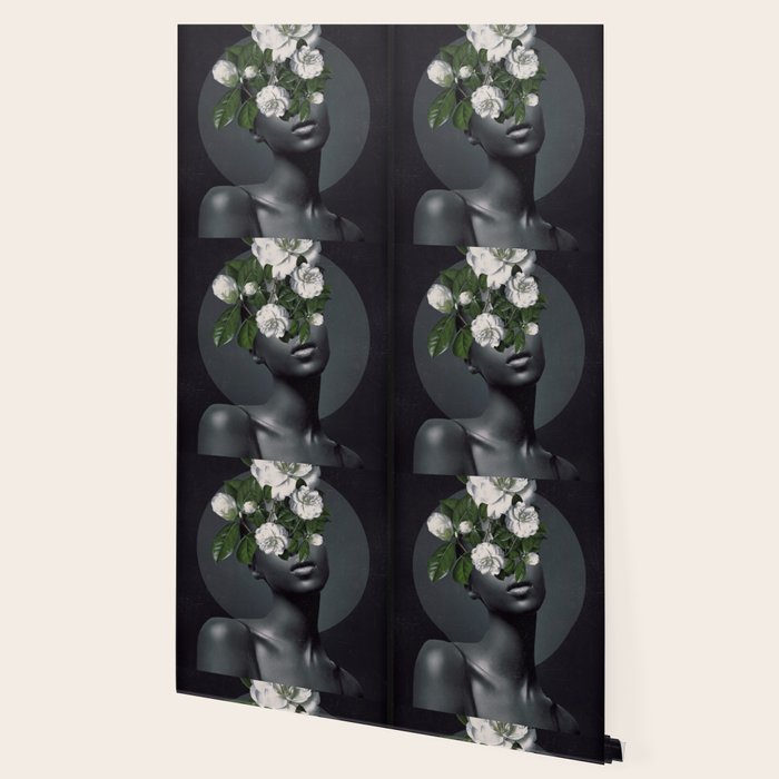 WOMAN WITH FLOWERS 17 Wallpaper Gallery Image 2