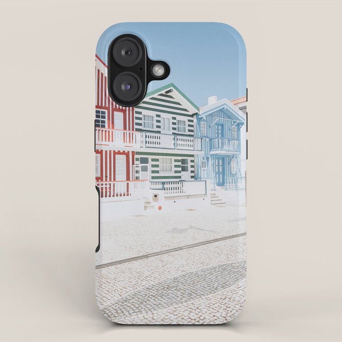 costa nova beach iii - portugal iPhone Case Gallery Image 1