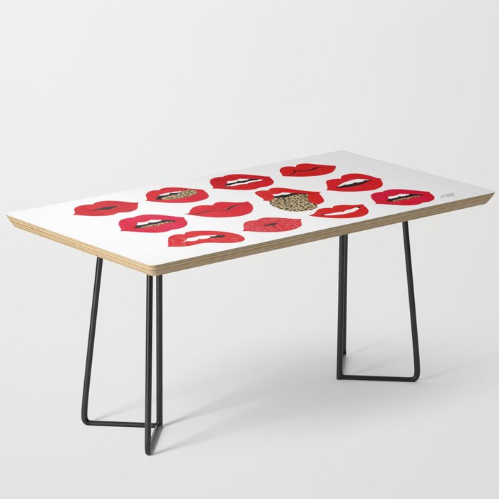 Leopard Lips of Love Coffee Table Gallery Image 1
