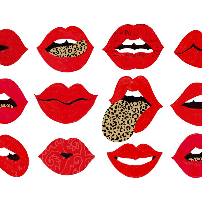Leopard Lips of Love Coffee Mug Gallery Image 2