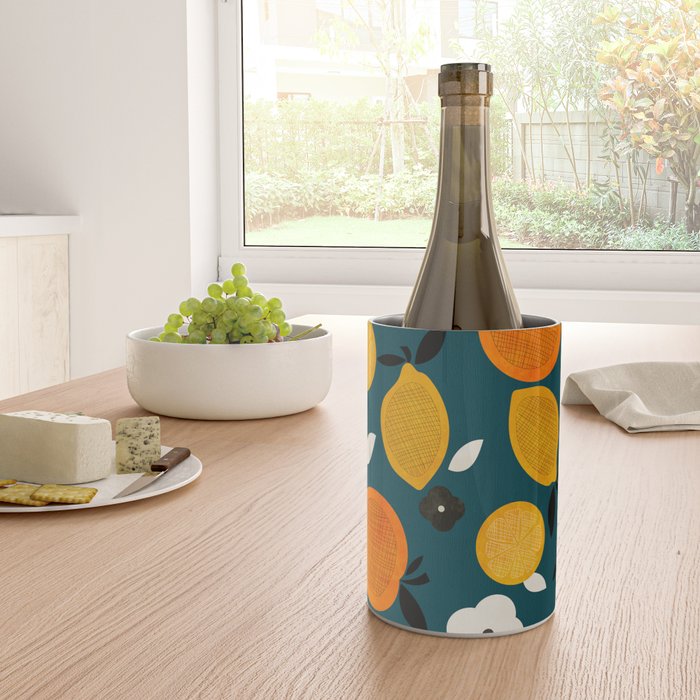 Retro Fruits minimal 2 Wine Chiller Gallery Image 4