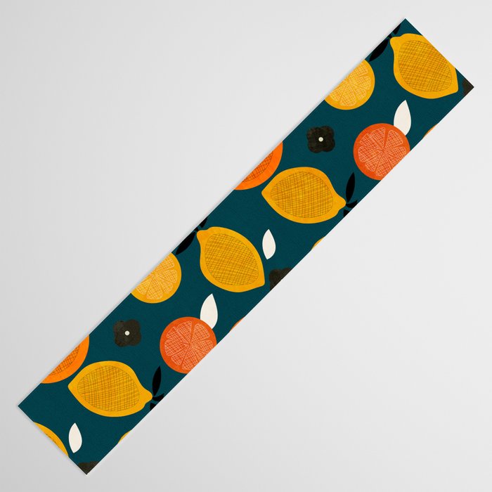 Retro Fruits minimal 2 Table Runner Gallery Image 3