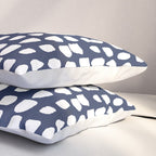 Dots (Navy) Pillow Sham Gallery Image 3
