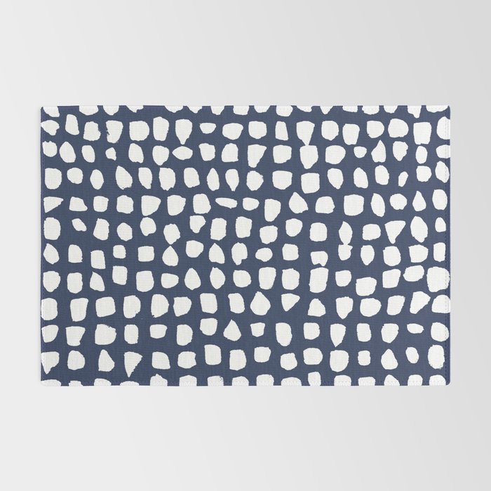 Dots (Navy) Rug Gallery Image 2
